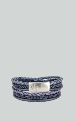 Steel & Barnett - Blauw Armband