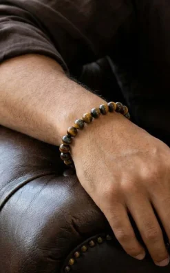 Steel & Barnett - Bruin Armband