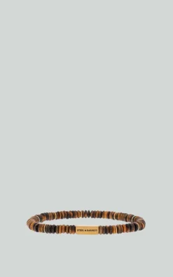 Steel & Barnett - Bruin Armband