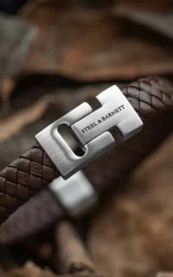 Steel & Barnett - Bruin Armband