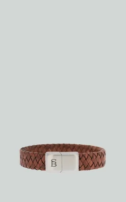 Steel & Barnett - Cognac Armband