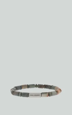 Steel & Barnett - Grijs Armband