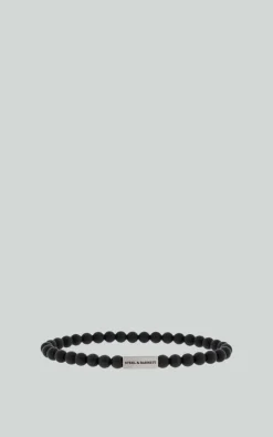 Steel & Barnett - Zwart Armband