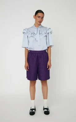 Stella Nova - Lichtblauw Blouse