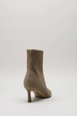 Steve Madden - Taupe Enkellaars hak