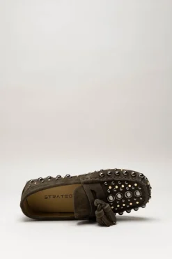 Strategia - Donkerbruin Mocassin