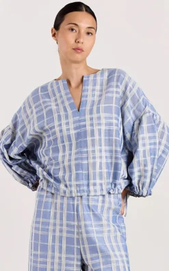 Studio Clique - Blauw Blouse