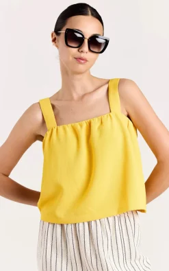 Studio Clique - Geel T-shirt/top