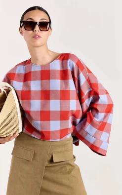 Studio Clique - Rood Blouse