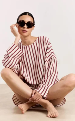 Studio Clique - Rood Blouse