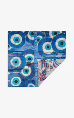 Talking Walls - Blauw Sjaals