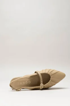 Tango - Donkerbeige Ballerina