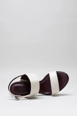 Thiron - Beige Sandaal hak