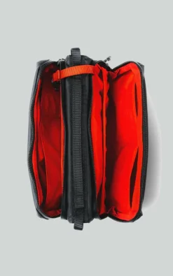 Topologie - Zwart Cross body