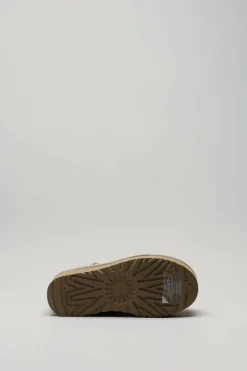 Ugg - Beige Enkellaars plat