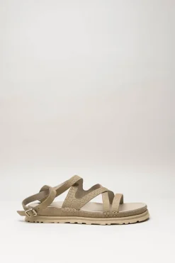 Ugg - Beige Sandaal plat