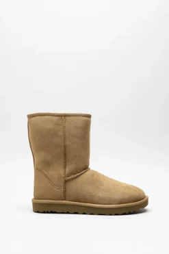 Ugg - Camel Enkellaars plat