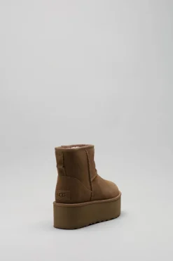 Ugg - Camel Enkellaars plat