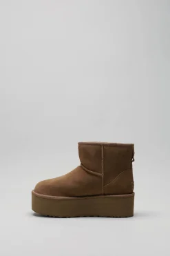 Ugg - Camel Enkellaars plat