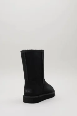 Ugg - Zwart Enkellaars plat