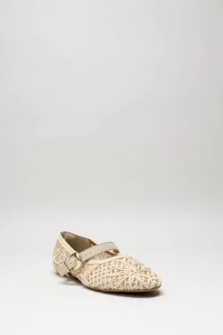 Valentina - Beige Ballerina
