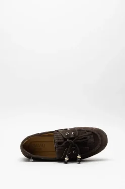 Via Vai - Donkerbruin Bootschoen