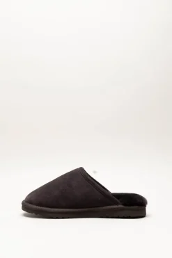 Warmbat - Donkerbruin Pantoffel