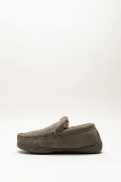 Warmbat - Taupe Pantoffel