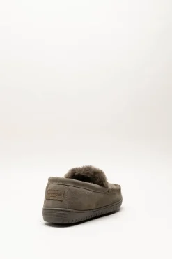 Warmbat - Taupe Pantoffel