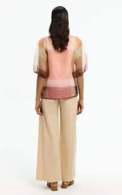 Xandres Belgium - Oranje Blouse