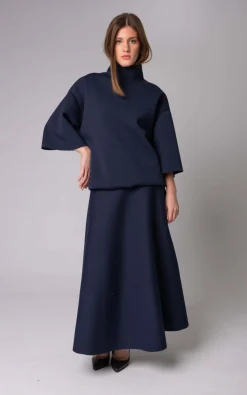 Y-enzo - Donkerblauw Rok