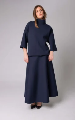 Y-enzo - Donkerblauw Rok