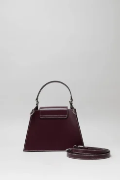 Zarina Rouge - Aubergine Handtas