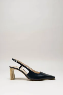 Zinda - Donkerblauw Pump